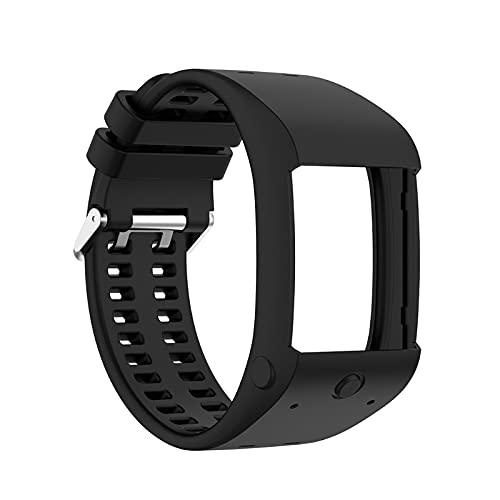 xllLU Correa de reloj de repuesto de silicona cómoda para Polar M600 Smart Watch Correa de pulsera duradera y colorida serie 3