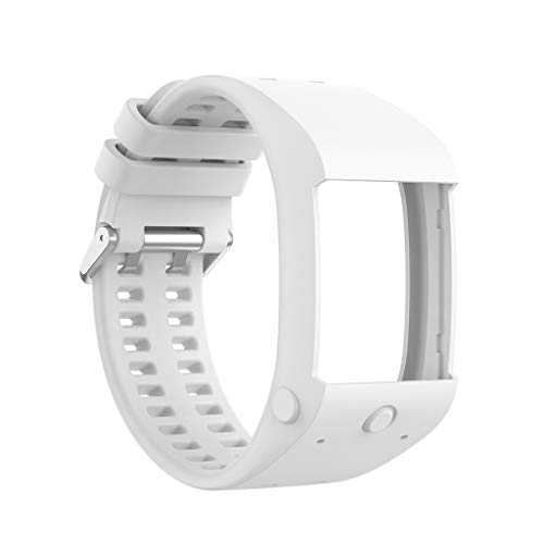 xllLU Correa de reloj de repuesto de silicona cómoda para Polar M600 Smart Watch Correa de pulsera duradera y colorida serie 3