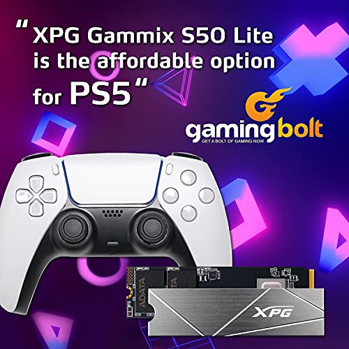 XPG GAMMIX S50 Lite M.2 2000 GB PCI Express 4.0 3D NAND NVMe