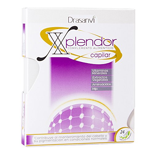 Xplendor pelo Drasanvi 24 Cápsulas con biotina y ácido fólico