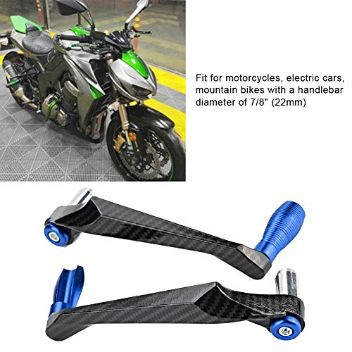 Yosoo Health Gear Protector de Manillar, Cubre manetas Moto, Protector Universal de Manillar de Motocicleta de 7/8 Pulgadas, Protector de Freno de Motocicleta de aleación de Aluminio