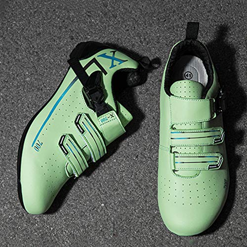 Zapatilla de Ciclismo Hombre Mujer Zapatilla de Ciclismo Zapatos Bicicleta Montaña Hombre Calzado de Bicicleta de Carretera Zapatillas de Deporte al Aire Libre para Bicicleta de Montaña/Carretera