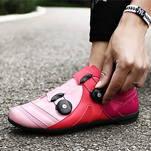 Zapatillas Bicicleta Montaña Hombre Zapatilla de Ciclismo Zapatillas de Bicicleta Unisex Calzado Deportivo de MTB Transpirable Zapatillas de Bicicleta de Carretera y Montaña para Bicicleta de Mon