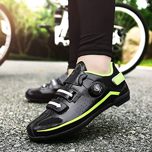 Zapatillas Bicicleta Montaña Hombre Zapatillas de Bicicleta Unisex Calzado Deportivo de MTB Transpirable Zapatos de Ciclismo para Ciclismo de Carretera y Ciclismo de montaña para Bicicleta de Mon