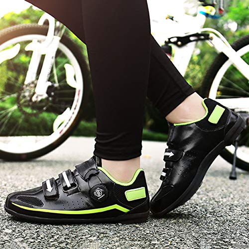 Zapatillas Bicicleta Montaña Hombre Zapatillas de Bicicleta Unisex Calzado Deportivo de MTB Transpirable Zapatos de Ciclismo para Ciclismo de Carretera y Ciclismo de montaña para Bicicleta de Mon