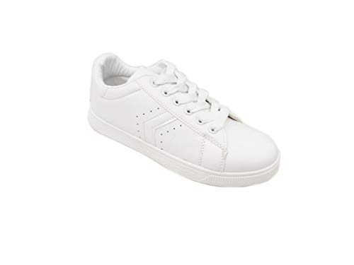 Zapatillas Blancas Mujer Sneakers Flecha Blanco T.38