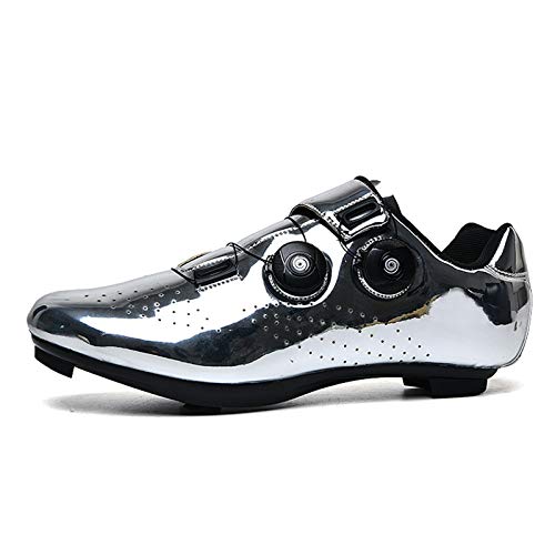 Zapatillas Ciclismo MTB Hombre Zapatos de Bicicleta de Carretera Hombre, Antideslizante Transpirable Calzado para Bicicletas para Ciclismo de Carretera y Ciclismo de montaña Antideslizante Zapati