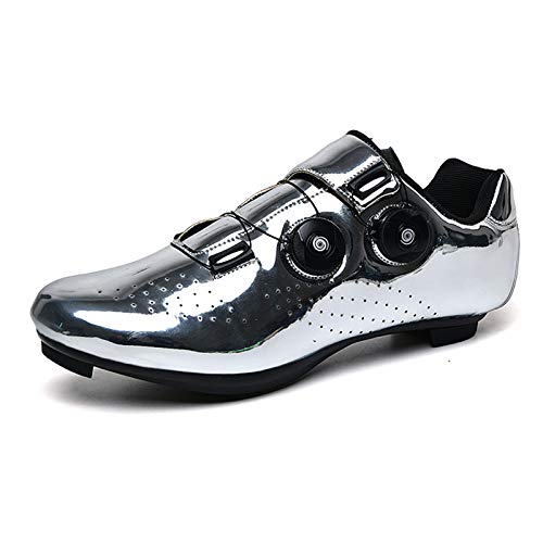 Zapatillas Ciclismo MTB Hombre Zapatos de Bicicleta de Carretera Hombre, Antideslizante Transpirable Calzado para Bicicletas para Ciclismo de Carretera y Ciclismo de montaña Antideslizante Zapati