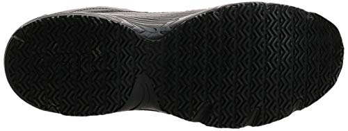 Zapato de entrenamiento deportivo Cross Workshift para hombres, negro / negro / negro, 7 4E US