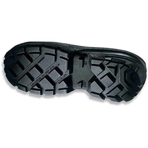 Zapatos de trabajo Uvex Quatro Pro - zapatos de seguridad S3 SRC - Negro, talla:41