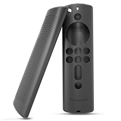 Zchui - Funda protectora de silicona para mando a distancia de casa, resistente, suave, antiderrapante, práctica, ligera, a prueba de golpes para Fire TV, Luminous Green, Tamaño libre