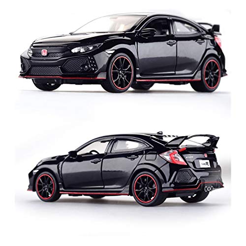 ZCLY 1:32 para Type-R Sport Car Diecast Vehículos De Juguete Modelo De Coche con Colección De Luces De Sonido Juguetes De Coche para Niño Regalo para Niños Modelo de Auto (Color : 3)