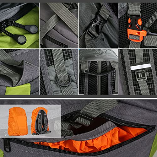 ZCVB Mochila De Ciclismo De Seguridad con Luz De Señal LED De Advertencia De Luz, Bicicleta Daypack De Intermitente Reflectante Impermeable Iluminación Sostenible Durante 48 Horas