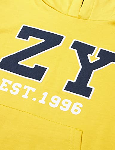 ZIPPY ZB0203_488_5 Sudadera, Amarillo, Regular Chicos