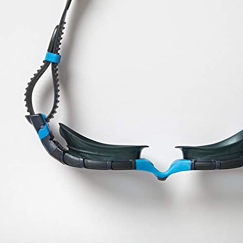Zoggs Predator Flex. Gafas de natación, Unisex Adulto, Gris/Azul/Tintado Ahumado, Small