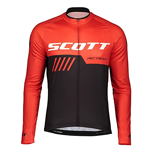 ZQD Ciclismo Maillot Hombres Jersey + Pantalones Largos Culote Mangas Largas de Ciclismo Conjunto de Ropa, Pantalones Acolchados de Gel 9D MTB Camisa de Montar, Camisa de Carreras Camisa de Ciclismo