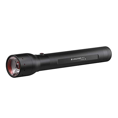 Zweibrüder LED Lenser 165307, P17 Linterna Caja, Aluminio, Antracita, 32,5 x 5.3 x 5.3 cm