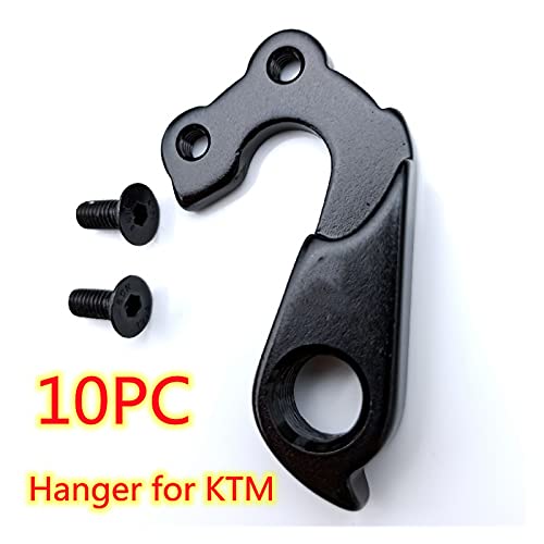 ZZHH 10pcs Bicycle Gear Trasero Derillleur Hanger Fit para KTM para Revelator MT3 Rojo para KTM para Aphex para la Bicicleta de Marco de Carbono Strada Mech Dropout Frame Saver (Color : AQH000279P10)