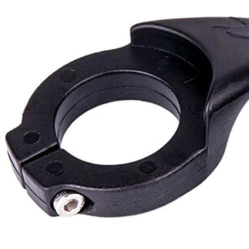 1 pareja Ciclismo Resina Bicicleta Bloqueo de Boca Cuerno Bicicleta Diputado Vice Manillar Bicicleta Asas para Bicicletas para MTB Bicicletas plegables de carretera puños (Color : A/Black)