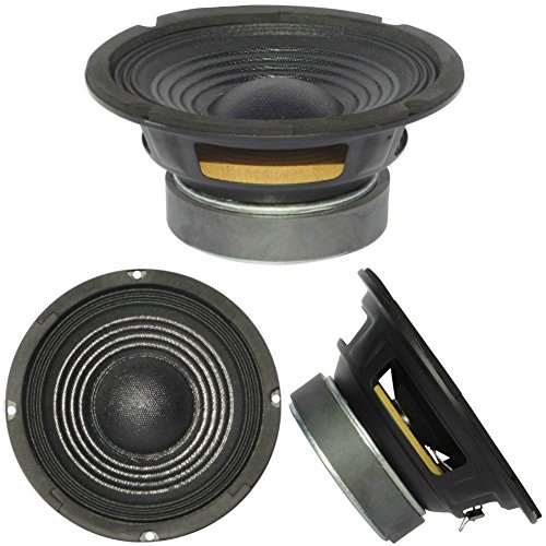 1 WOOFER Master Audio CW801/4 Altavoz 20,00 cm 200 mm 8" 150 vatios rms 300 vatios MAX impedancia 4 Ohm 93 db suspensión rígida para Coche, 1 Pieza