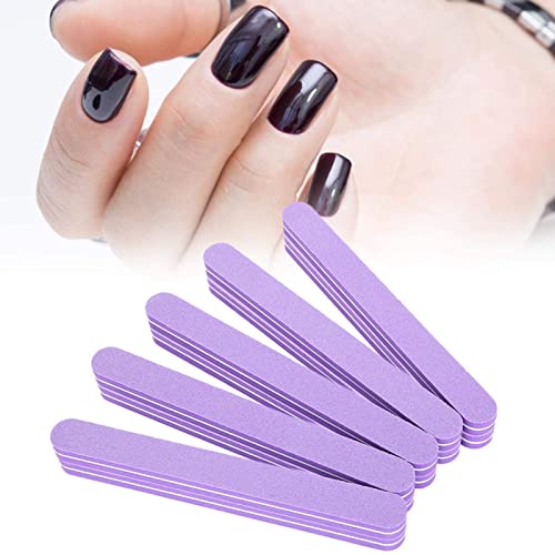 10pcs Nail Buffer File Herramientas de manicura de grava de doble cara para tienda de manicura