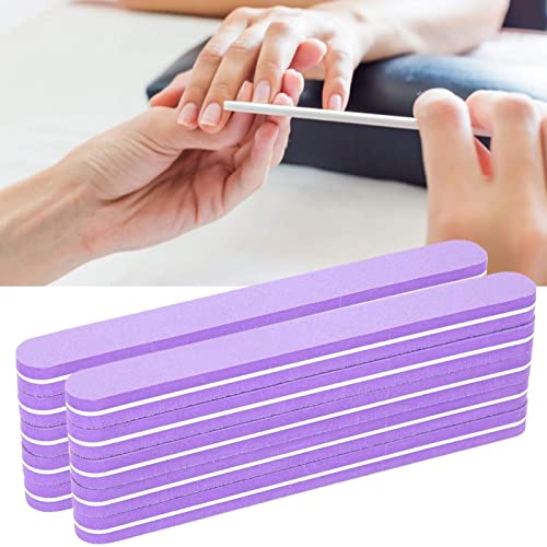 10pcs Nail Buffer File Herramientas de manicura de grava de doble cara para tienda de manicura