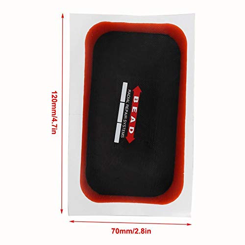 10pcs Parche de llanta Cinta antipinchazos para neumático Coche Exterior Neumático Llanta Punción Reparación Parches (KDS-12)