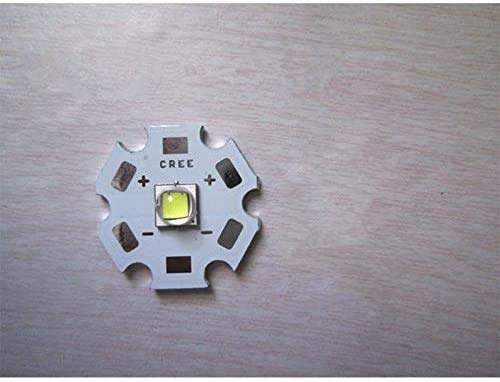 10W CREE XML XML2 Single LED Chip, LED Emitter-Diode con PCB de 20mm, Blanco frío 6000K, 2 PCS