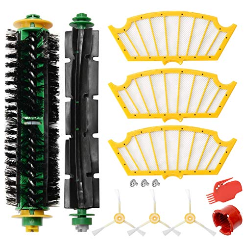 13PCS Kit de Recambios Roomba Serie 500, Accesorios Compatibles con Roomba Serie 500 505 520 510 530 531 535 545 550 552 575 580 595 Filtros y Cepillos Roomba Serie 500, Repuestos Roomba