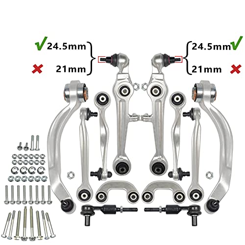 14x horquilla suspensión enlace suspensión barra de dirección delantera trasera izquierda derecha inferior para A4 A6 Superb P-a-s-s-a-t 1994-2002 32111096897