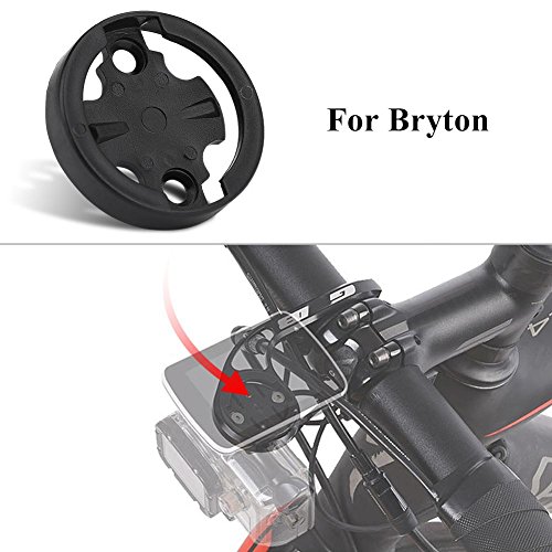 1Pc Adaptador de Soporte de Montaje de Extensión para Computadora de Bicicleta, Base de Soporte de Ordenador de Extensión de Vástago de Manillar de Bicicleta para Garmin,Bryton, Cateye(para Bryton)