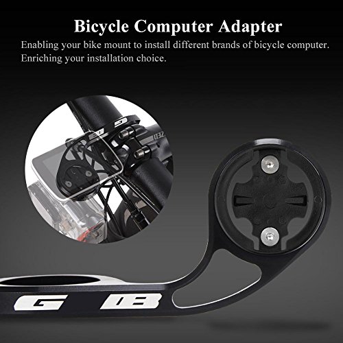 1Pc Adaptador de Soporte de Montaje de Extensión para Computadora de Bicicleta, Base de Soporte de Ordenador de Extensión de Vástago de Manillar de Bicicleta para Garmin,Bryton, Cateye(para Bryton)