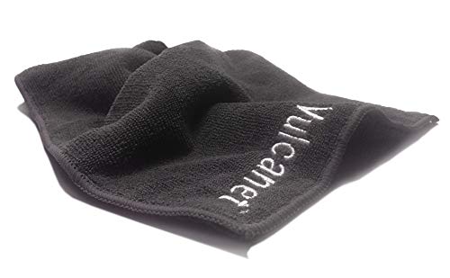 2 Paños de limpieza Vulcanet para coche, moto + paño de microfibra (2) para pulir, proteger todas las superficies del coche y la moto sin riesgo de arañazos, sin agua, sin equipamiento.
