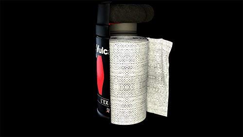 2 Paños de limpieza Vulcanet para coche, moto + paño de microfibra (2) para pulir, proteger todas las superficies del coche y la moto sin riesgo de arañazos, sin agua, sin equipamiento.