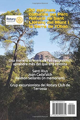 20 Matinals Culturals pel Parc de Sant Llorenç del Munt i la Serra de l’Obac: Versió del contingut en blanc i negre