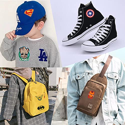 20 piezas Patch Sticker Parche Termoadhesivo Parche de Ropa Parches Termoadhesivos Bordados Cute DIY Coser o Planchar Parches para la camiseta jeans ropa pantalon bolsas