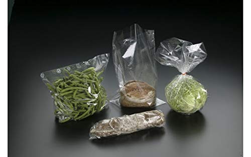 200 bolsas microperforadas transparentes de plástico perforadas aptas para el contacto directo con los alimentos, varias medidas (20 x 30 cm)
