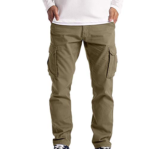 2021 Nuevo Pantalones para Hombre Casual Moda trabajo pantalones Pants Jogging Pantalon Fitness Pantalones Chandal Hombre Largos Pantalones Ropa de hombre Multibolsillos Pantalones de Trekking