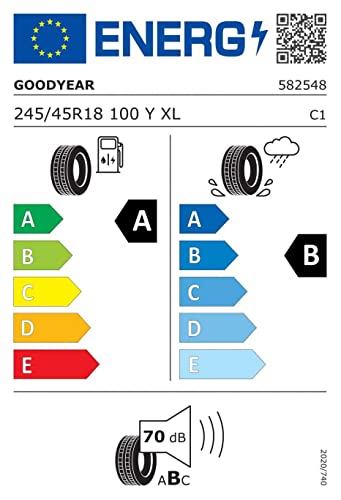 245/45YR18 GOODYEAR TL F1 ASYM 5* XL (UE) 100Y *E*