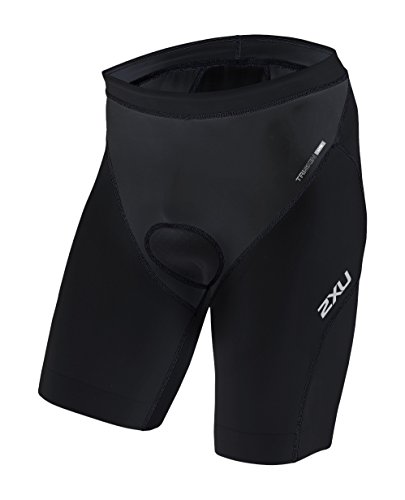 2XU GHST Tri Shorts Pantalón de triatlón, Hombre, Blk, Extra-Small