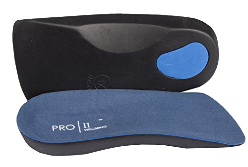 3/4 Orthotic Insole Support Helps Weak and Fallen Arches also Plantar fasciitis