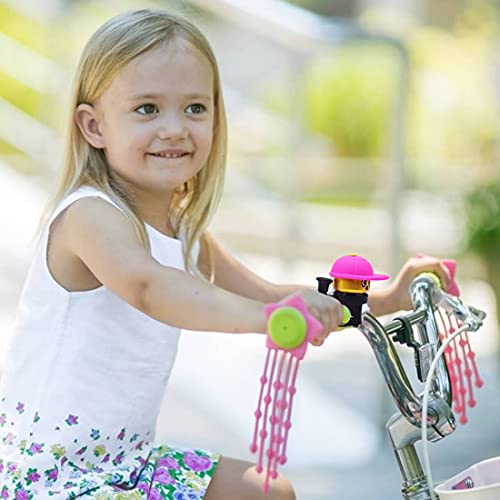 5 Piezas Campanas de Bicicleta para Niños, Timbre de Bicicleta Niños, Campanas de Bicicleta para niños pequeños, Regalo para niños y Niñas,Niños Adultos Deportes al Aire Libre