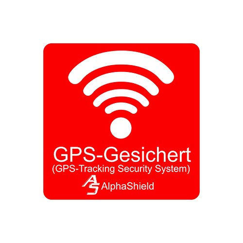 6 unidades de pegatinas de GPS para interior o exterior, para bicicleta, motocicleta, maquinaria de construcción, coche, camión, alarma antirrobo, seguro R047 (adhesivo interior).