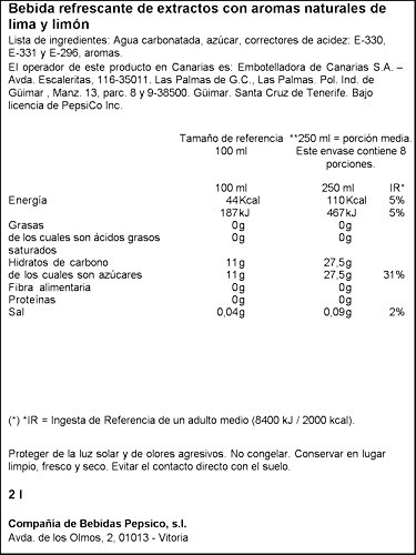 7 UP - Refresco de Limon y Lima - 2 L