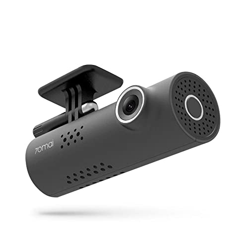 70mai Grabador de Conducción de Automóviles Cámara de Dash 1080 P Full HD Smart Car DVR Versión Nocturna 130 Grados FOV Camo Dash CAM G-Sensor Dashcam Control de Voz Inglés, Negro