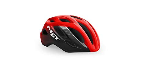 730159var - Casco de Bicicleta idolo Color Rojo/Negro Talla 52-59