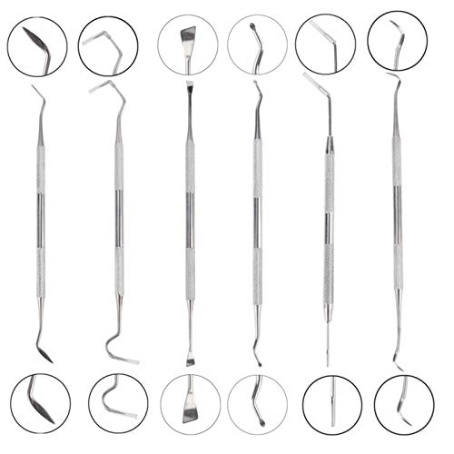 9pcs / set pistola kit de limpieza conjunto 3 cepillo de nylon de acero de latón + 6 acero inoxidable nylon selección rifle táctico pistola de pistola herramienta de limpieza N EDC Artilugio