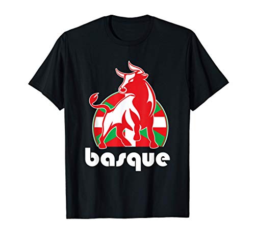 Aatxe - El Toro Vasco - Camiseta Vasca Orgullo Vasco Camiseta