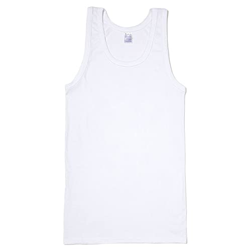 ABANDERADO Camiseta de Tirantes Sport, Blanco M