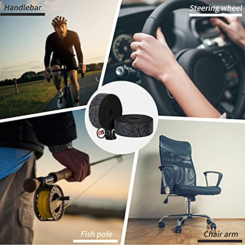 Abaodam 2 cintas para manillar de bicicleta, cinta para manillar de bicicleta, asa de ciclismo, antideslizante, de piel sintética, para bicicleta de montaña, bicicleta de carretera, varios colores